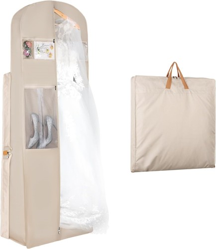 Wedding dress garment - 72", bag